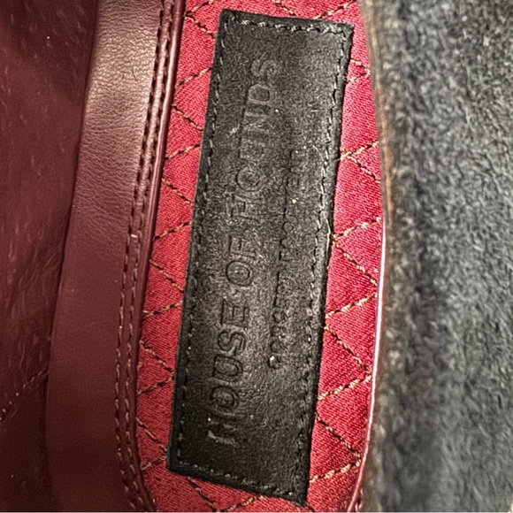 House Of Hounds Cooper Creepers Black Suede Leather 41 - Picture 14 of 16